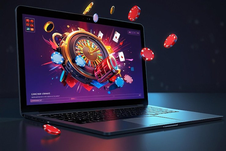 Dealer mahirtoto menjalankan permainan Sic Bo dengan tiga dadu dalam wadah transparan dan kamera multi-sudut